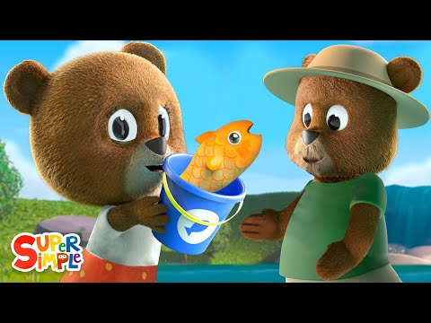 Once I Caught A Fish Alive | Kids Song | Super Simple Songs