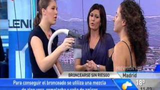 Bronceado con caña de azúcar