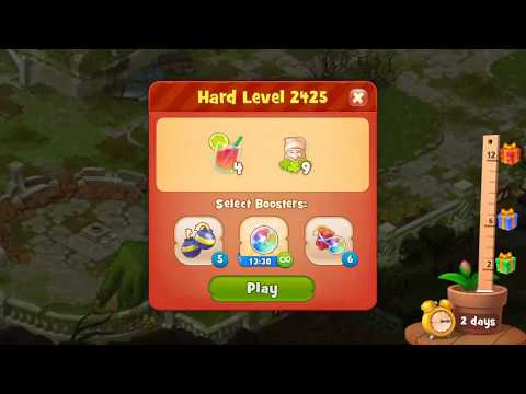 Gardenscapes Level 2425