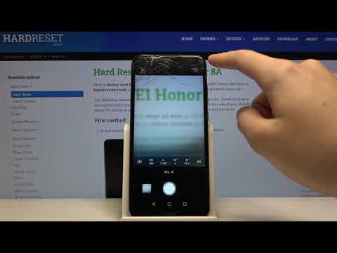 How to Enable Camera Leveler in Honor 8A - Horizontal Level Feature