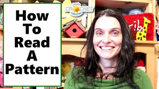 How To Read A Crochet (or Knitting) Pattern with Jayda InStitches