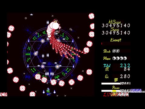 Touhou 5: Mystic Square - Yuki (Lunatic, No-Miss, No-Bomb)