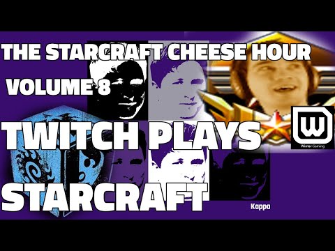 The Starcraft Cheese Hour Vol. 8 - #STRATROULETTE (Twitch Plays Starcraft)