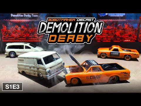 Diecast Demolition Derby S1E3 - Car Crash Competition