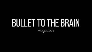Bullet ti the Brain - Megadeth (solo cover) Bruno Genebra