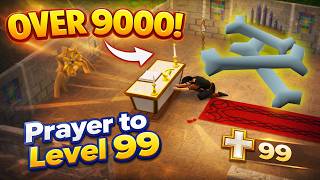 I Trained Prayer to 99 in OSRS - Here's How!
