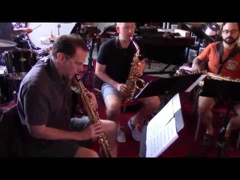 "Blue Notes and Other Clashes" by Steve Mackey - Rehearsal with PRISM Quartet and So Percussion