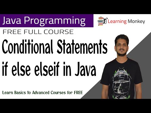 Conditional Statements If Else Elseif In Java Lesson 16 Java Programming Learning Monkey