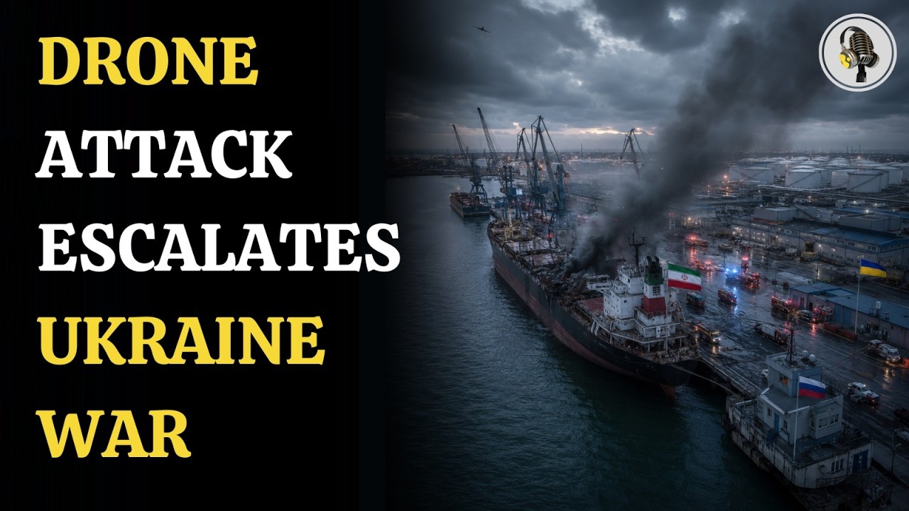 Ukraine’s Iranian Ship Strike Deepens Caspian Sea Tensions | WION Podcast