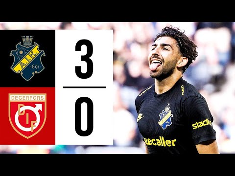 HIGHLIGHTS | AIK 3-0 DEGERFORS | ALLSVENSKAN