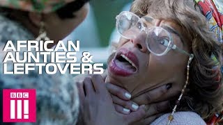 African Aunties Go To War Over Leftovers | Famalam
