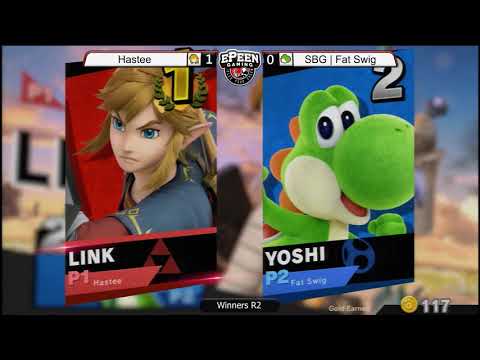 Smash @ TTH - Hastee (Link) Vs. SBG | Fat Swig (Yoshi) - Smash Ultimate (Winners R2)