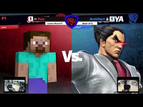 ABU 76: Misadventure - Pow (Steve) Vs Architect (Aegis,Kazuya) - Losers Qualifiers