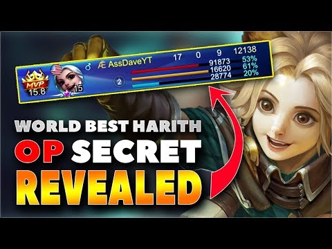 World Best Harith's Biggest Secret REVEALED! Harith Perfect Gameplay | Mobile Legends
