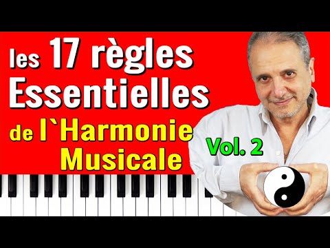 Les 17 règles essentielles de l'harmonie musicale (2e partie). TUTO MUSIQUE GRATUIT