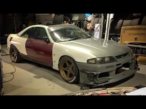 SKYLINE R33 GTST TO GTR FRONT END CONVERSION
