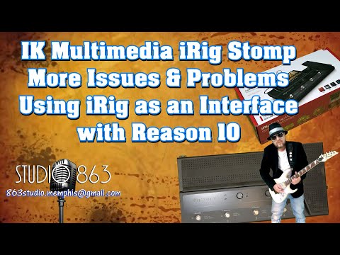 Using iRig Stomp as an interface