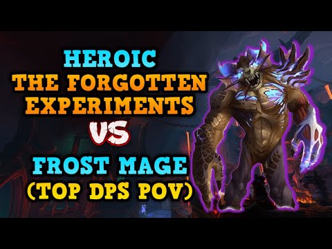 HC The Forgotten Experiments | Frost Mage POV | TOP DPS | World Of Warcraft Dragonflight