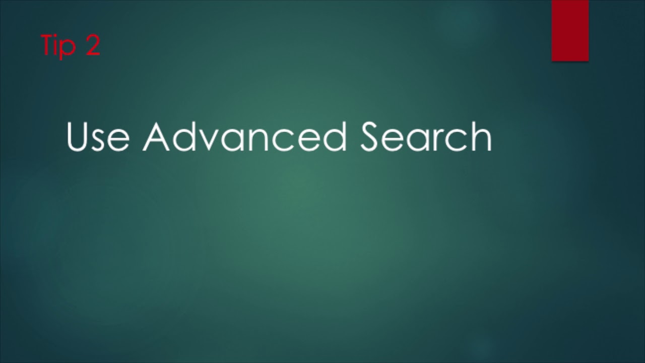 Google Search Tech Tips |  Excellent Networks  |   (915) 875-0367