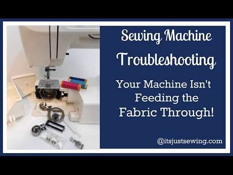 Troubleshooting Quick Snip Fabric Not Feeding Through Machine