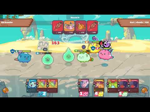 Axie Infinity Ultimate comeback: 1 v 3