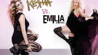 Ke$ha Vs. Emilia de Poret - Tik Tok On Fire (Mashup)