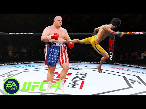 UFC4 Bruce Lee vs Eric Butterbean Esch EA SPORTS UFC 4 - PS5