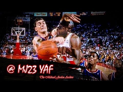 Michael Jordan Highlights 1989 ECF G3 vs Pistons - 46pts, Jordan Rule is Nothing!
