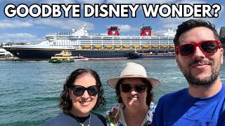 Is This the Last Disney Cruise in Australia? Saying Goodbye to the Disney Wonder 🇦🇺🚢
