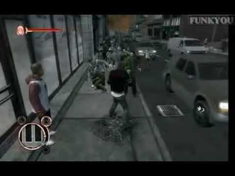 Prototype Free Roam gameplay - Changing Forms and Evading