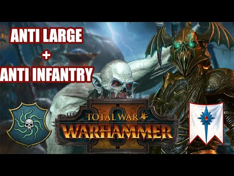 A perfect balance army | Vampire Coast vs High Elves | Total War: Warhammer 2