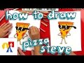 How To Draw Pizza Steve