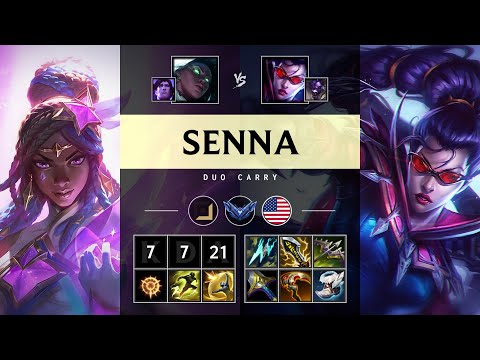 Senna ADC vs Vayne - NA Diamond Patch 25.08