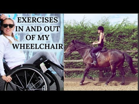 MY PARAPLEGIC WORKOUT ROUTINE | ♿️EXERCISES IN AND OUT OF MY WHEELCHAIR Video