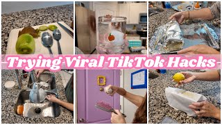 Viral TikTok Hacks You NEED to Try! | Cleaning, Kitchen & Life Hacks
