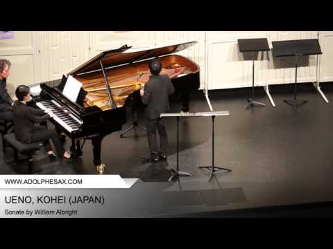 Dinant 2014 - Ueno, Kohei - Sonate by William Albright