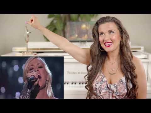 Vocal Coach Reacts to Carrie Underwood - How Great Thou Art ft. Vince Gill
