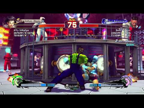 Ultra street fighter 4 iFFy StRaFee [Makoto] vs Best1inlynn [Dudley]