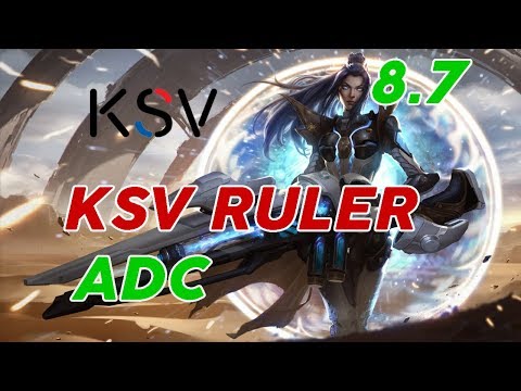 KSV Ruler Caitlyn ADC Patch 8.7 Pro Replay