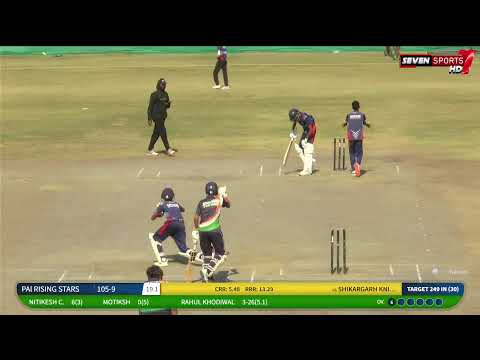 MATCH - 12 SHIKARGARH KNIGHT RIDERS vs PAl RISING STARS || SPARTANS U-16 WINTER CUP -2025 DPS GROUND