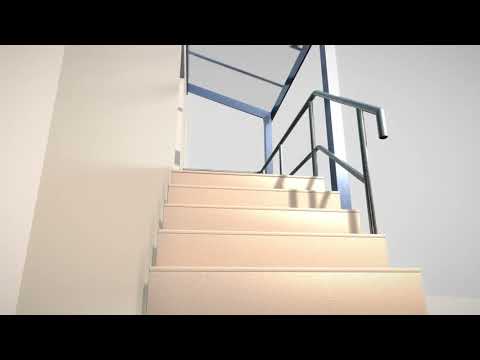 Modular Stairs, Railings and Roof Parts -  Perspective 3