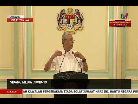 20 MAC 2020-BERITA TERKINI-LANGSUNG-PUTRAJAYA-KENYATAAN MEDIA CONVID-19