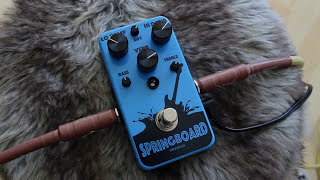 Video thumbnail for VFE Pedals Springboard | reverb pedal by JJ Tanis