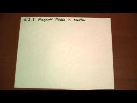 6 2 3 Magnetic Fields in Matter