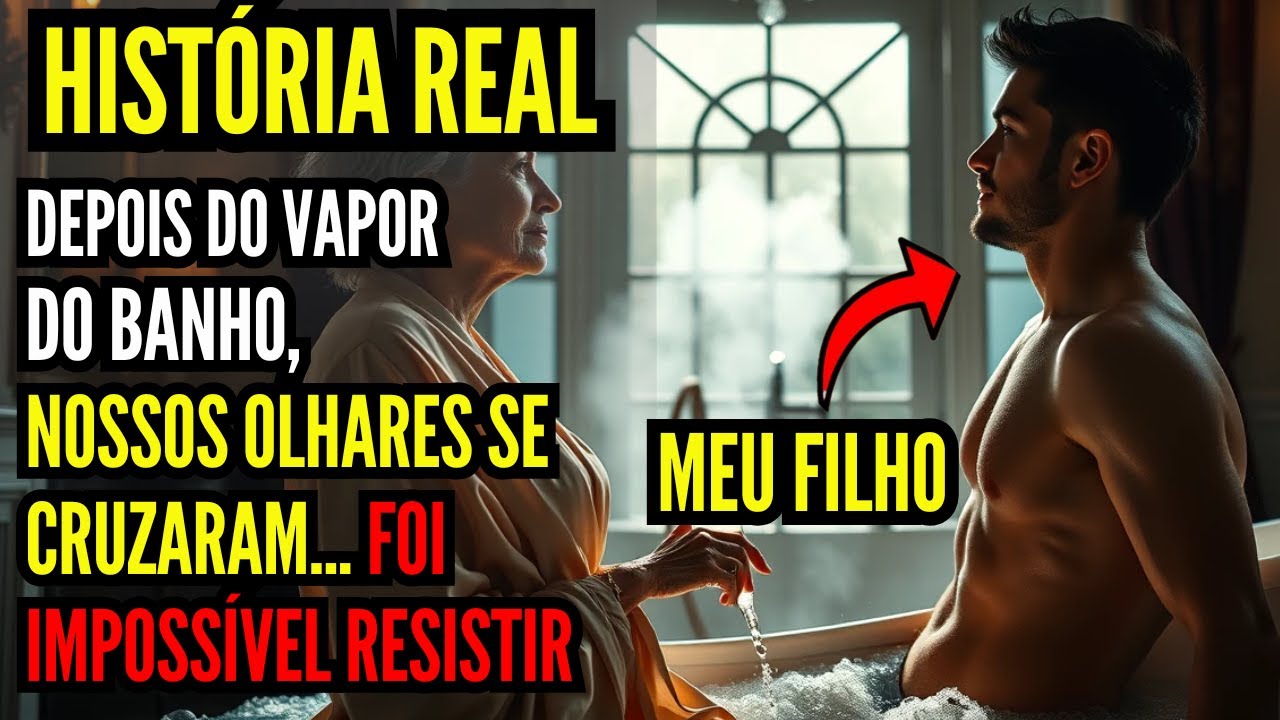 Depois do vapor do banho, foi impossível de resistir!