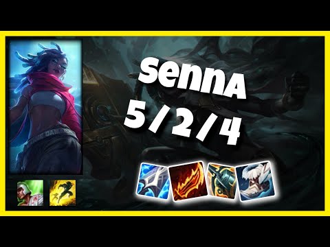 Senna Gameplay Challenger Replay S11 - 11.2 Bot Lane (5/2/4) - NA