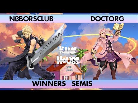 Kame House Weekly #24 - EVC| N8borsclub (Cloud, Samus) vs TnT| DoctorG (Robin, Sephiroth) - W. Semi