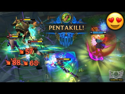 LoL PENTAKILL Montage 2022 😍 League of Legends