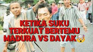 Download lagu The Bloody Sampit War Tragedy Madura vs Dayak Two strongest tribes meet #history #viralvideo mp3