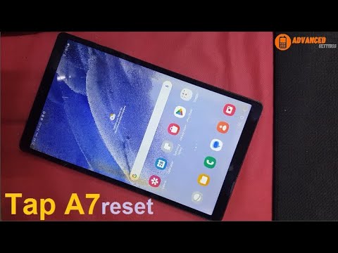 samsung galaxy Tap A7 tablet | hard reset not working